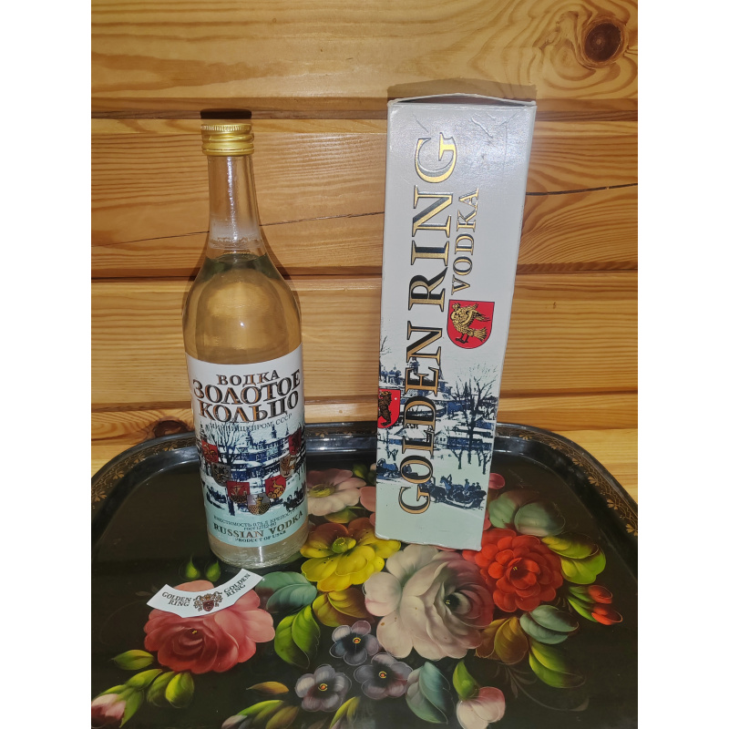 Водка "Золотое кольцо" СССР