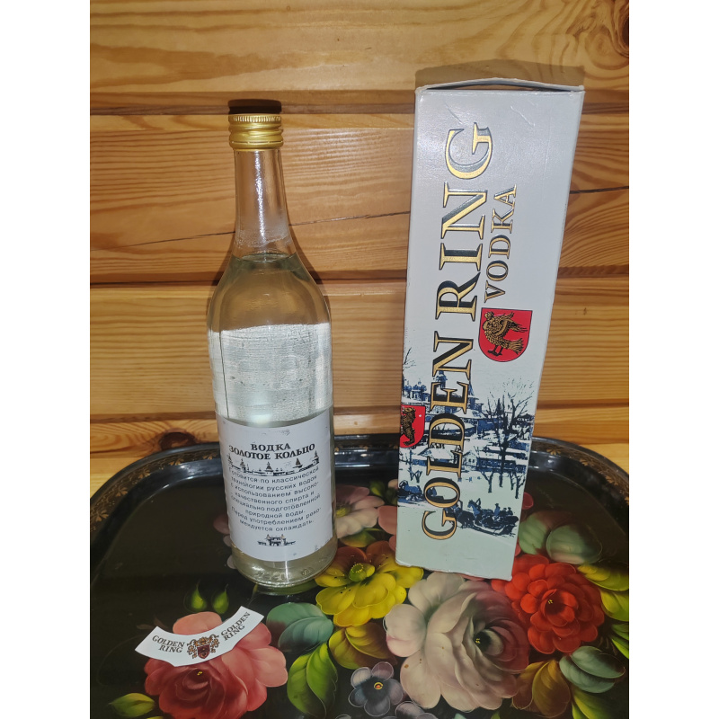 Водка "Золотое кольцо" СССР