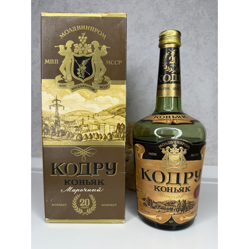 Марочный коньяк «Кодру» МССР