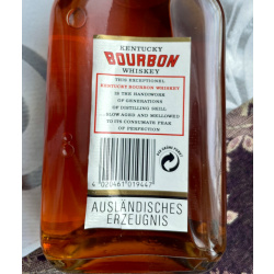George Washington Kentucky Bourbon Whiskey 0,7L