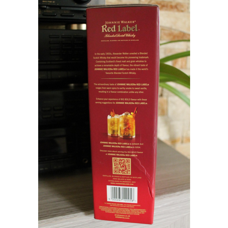 Виски Johnnie Walker Red Label в пу