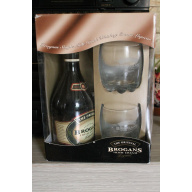 Ликер Brogans Irish Cream, gift box with 2 glasses