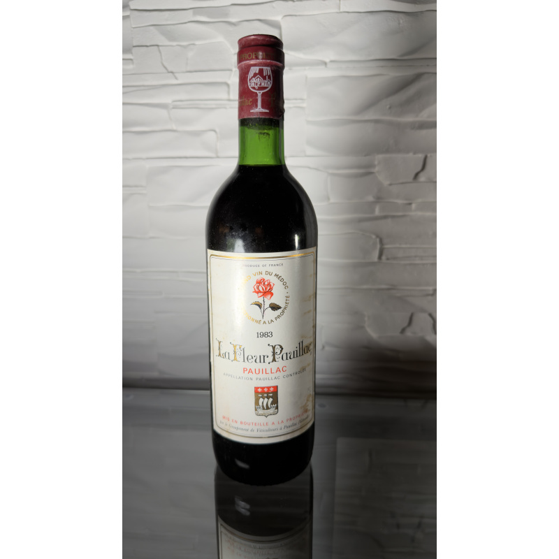 Вино LaFleur Pauillac 1983 года