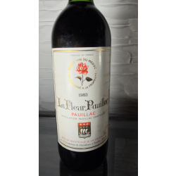 Вино LaFleur Pauillac 1983 года
