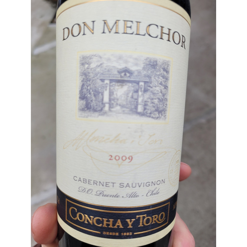 Вино Concha y Toro, "Don Melchor" Cabernet Sauvignon, 2009