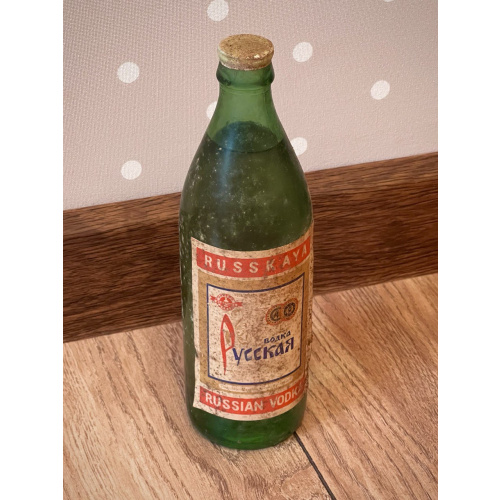 Русская водка, 0,5л., 40%, СССР, 1987г.