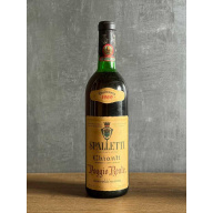 Вино Spalletti Chianti “Poggio Reale” 1969 года.