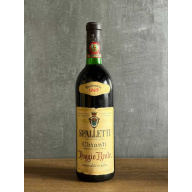 Вино Spalletti Chianti “Poggio Reale” 1969 года.