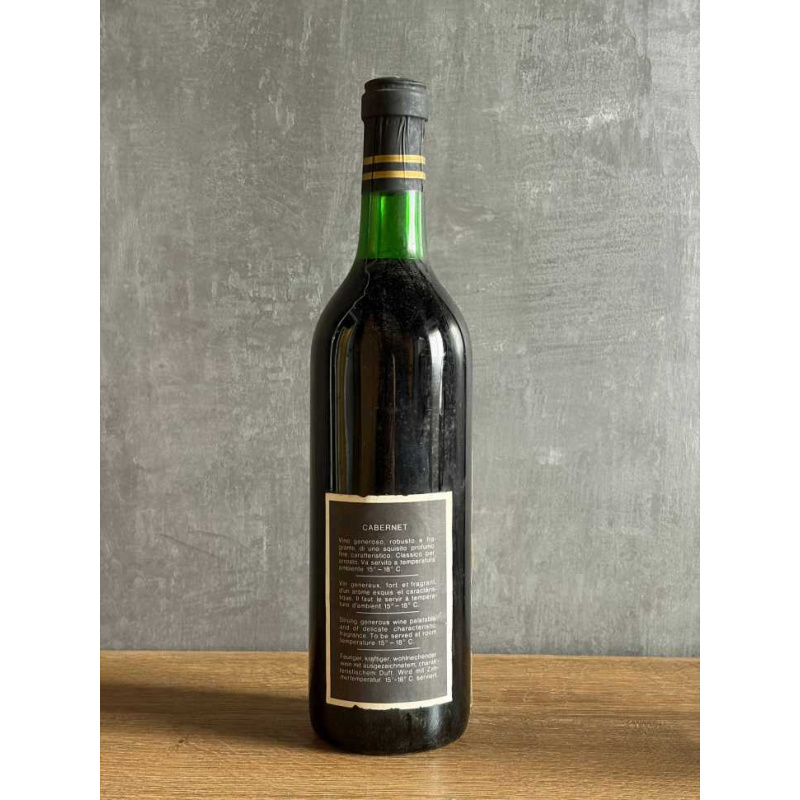 Вино Tenuta San Michele Cabernet 1968 года.