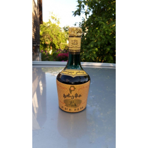 Грузинский коньяк "Греми" 60-е года. 0,25 л.