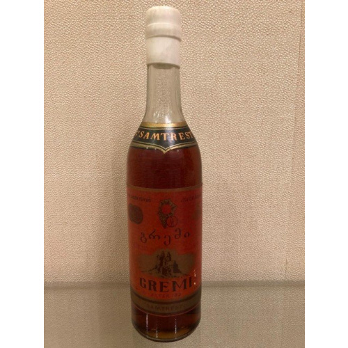 Грузинский коньяк &quot;Греми&quot; 1974 года.Экпорт ГДР