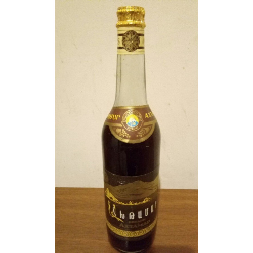 Армянский коньяк &quot;Ахтамар&quot; 1983 года.
