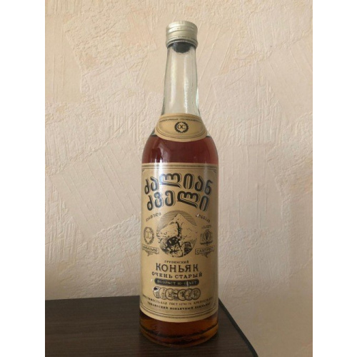 Грузинский коньяк &quot;Очень Старый&quot; 1983 года.Дата.