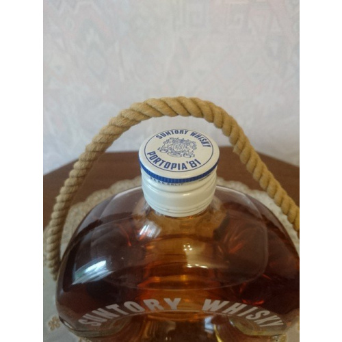 SUNTORY WHISKY  &quot;PORTOPIA 81&quot;, 700ml.  1981 год  Юбилейный выпуск