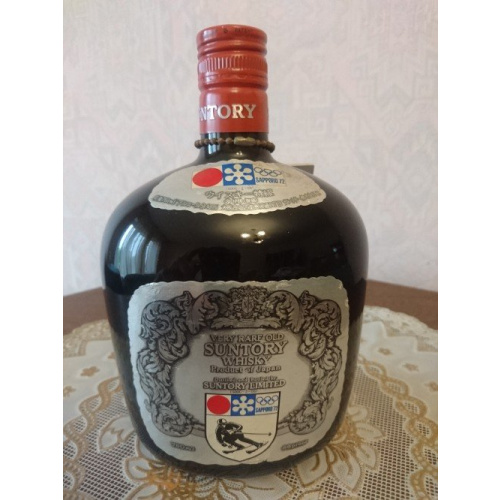 SUNTORY WHISKY  &quot;SAPPORO 72&quot;, 760ml.  1972 год  Ограниченный выпуск