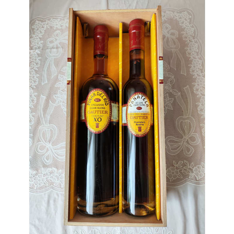 Pinar Del Rio: Cognac Gautier XO, Pantela: Pineau des charentes)