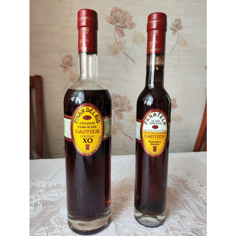 Pinar Del Rio: Cognac Gautier XO, Pantela: Pineau des charentes)