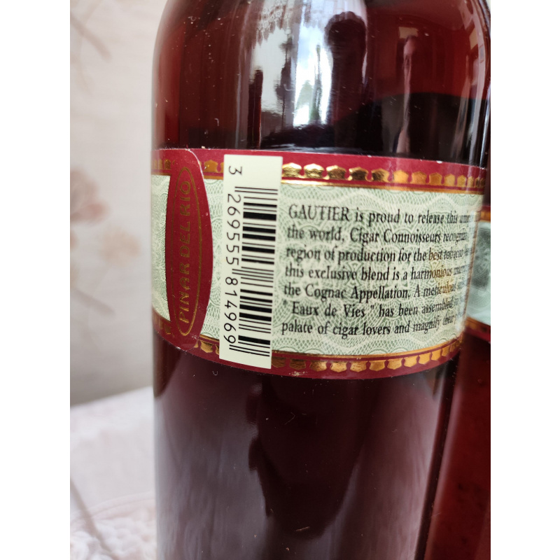 Pinar Del Rio: Cognac Gautier XO, Pantela: Pineau des charentes)