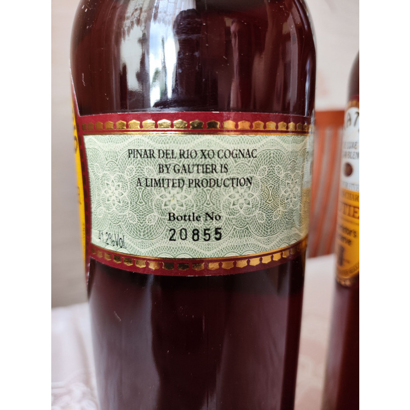 Pinar Del Rio: Cognac Gautier XO, Pantela: Pineau des charentes)
