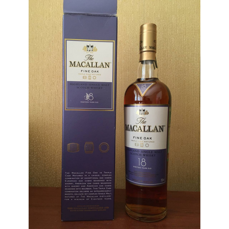 MACALLAN FINE OAK 18-летней выдержки