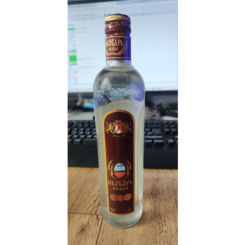 Водка «Скобарь» 0.5л (Псковпищепром) — 2005 года