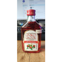 Земляничный ликер Liviko 0.2 л Duty Free (Эстония, розлив 14.02.2013)